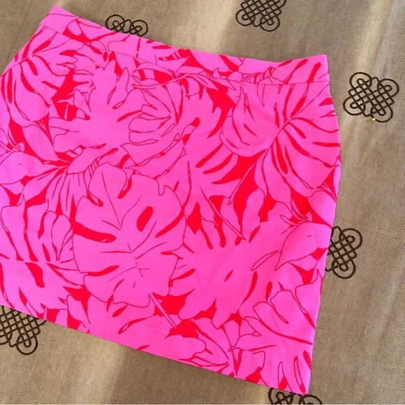 Rafaella NWT! Ladies Stretch Skort With Pockets In Carmine Rose Size XL - Picture 12 of 13